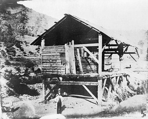 Le lieu de la découverte des premières pépites en Californie qui provoque la ruée vers l'or