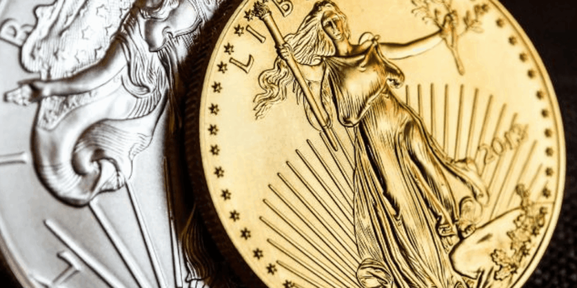 les Liberty, des pièces en or et en argent américaines qui sont emblématiques