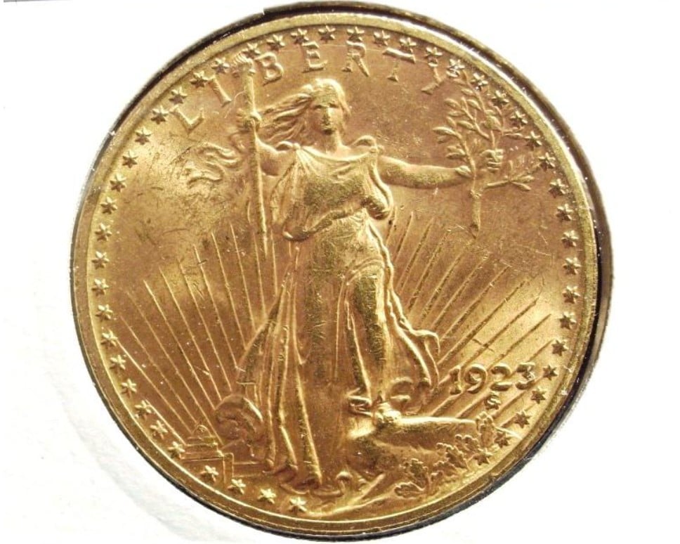 la liberty du sculpteur Saint-Gaudens