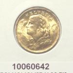 20 Francs Suisse Vreneli (1935L, 1947 et 49) 