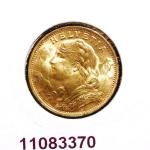 20 Francs Suisse Vreneli (1935L, 1947 et 49) 