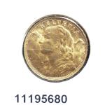 20 Francs Suisse Vreneli (1935L, 1947 et 49) 