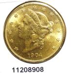 20 Dollars US (Double Eagle) 
