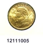20 Francs Suisse Vreneli (1935L, 1947 et 49) 