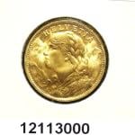 20 Francs Suisse Vreneli (1935L, 1947 et 49) 