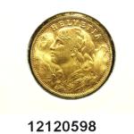 20 Francs Suisse Vreneli (1935L, 1947 et 49) 