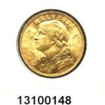 20 Francs Suisse Vreneli (1935L, 1947 et 49) 