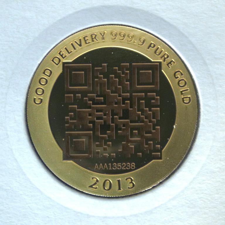 Vera Valor 1 once (Jeton - LSP) | 2013 - 6 langues - Or 999,90‰ - État ...