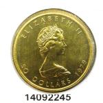 Maple Leaf 1 once - 50 Dollars  