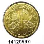 Philharmonique de Vienne 1/2 once - 50 Euros 