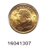 20 Francs Suisse Vreneli (1935L, 1947 et 49) 