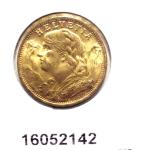 20 Francs Suisse Vreneli (1935L, 1947 et 49) 