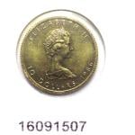 Maple Leaf 1/4 once 10 Dollars Canada