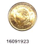 20 Francs Suisse Vreneli (1935L, 1947 et 49) 