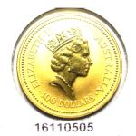 Australian Nugget 1 once 100 Dollars