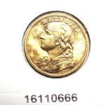20 Francs Suisse Vreneli (1935L, 1947 et 49) 