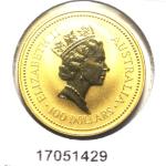 Australian Nugget 1 once 100 Dollars