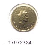 Maple Leaf 1/4 once 10 Dollars Canada