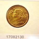 20 Francs Suisse Vreneli (1935L, 1947 et 49) 