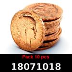 10 Napoléons 20F 