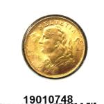 20 Francs Suisse Vreneli (1935L, 1947 et 49) 