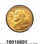 20 Francs Suisse Vreneli (1935L, 1947 et 49) 