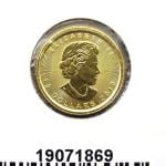 Maple Leaf 1/4 once 10 Dollars Canada