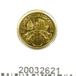 Philharmonique de Vienne 1/10 once - 10 Euros 