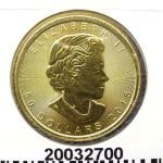 Maple Leaf 1 once - 50 Dollars  