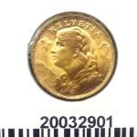 20 Francs Suisse Vreneli (1935L, 1947 et 49) 