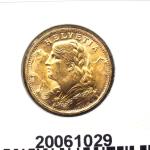 20 Francs Suisse Vreneli (1935L, 1947 et 49) 
