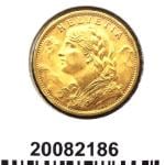 20 Francs Suisse Vreneli (1935L, 1947 et 49) 