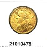 20 Francs Suisse Vreneli (1935L, 1947 et 49) 
