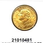 20 Francs Suisse Vreneli (1935L, 1947 et 49) 