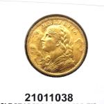 20 Francs Suisse Vreneli (1935L, 1947 et 49) 