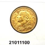 20 Francs Suisse Vreneli (1935L, 1947 et 49) 