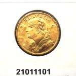 20 Francs Suisse Vreneli (1935L, 1947 et 49) 