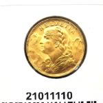 20 Francs Suisse Vreneli (1935L, 1947 et 49) 