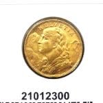 20 Francs Suisse Vreneli (1935L, 1947 et 49) 