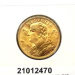 20 Francs Suisse Vreneli (1935L, 1947 et 49) 