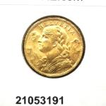 20 Francs Suisse Vreneli (1935L, 1947 et 49) 