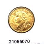 20 Francs Suisse Vreneli (1935L, 1947 et 49) 