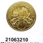 Philharmonique de Vienne 1/4 once - 25 Euros 