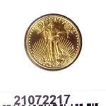 Eagle 1/10 once 5 Dollars US