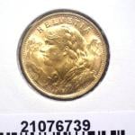 20 Francs Suisse Vreneli (1935L, 1947 et 49) 