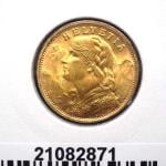 20 Francs Suisse Vreneli (1935L, 1947 et 49) 