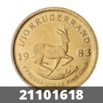 Krugerrand 1/10 once 
