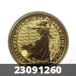 Britannia 1/2 once 9999 50 Pounds