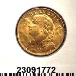 20 Francs Suisse Vreneli (1935L, 1947 et 49) 