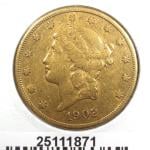 20 Dollars US (Double Eagle) 